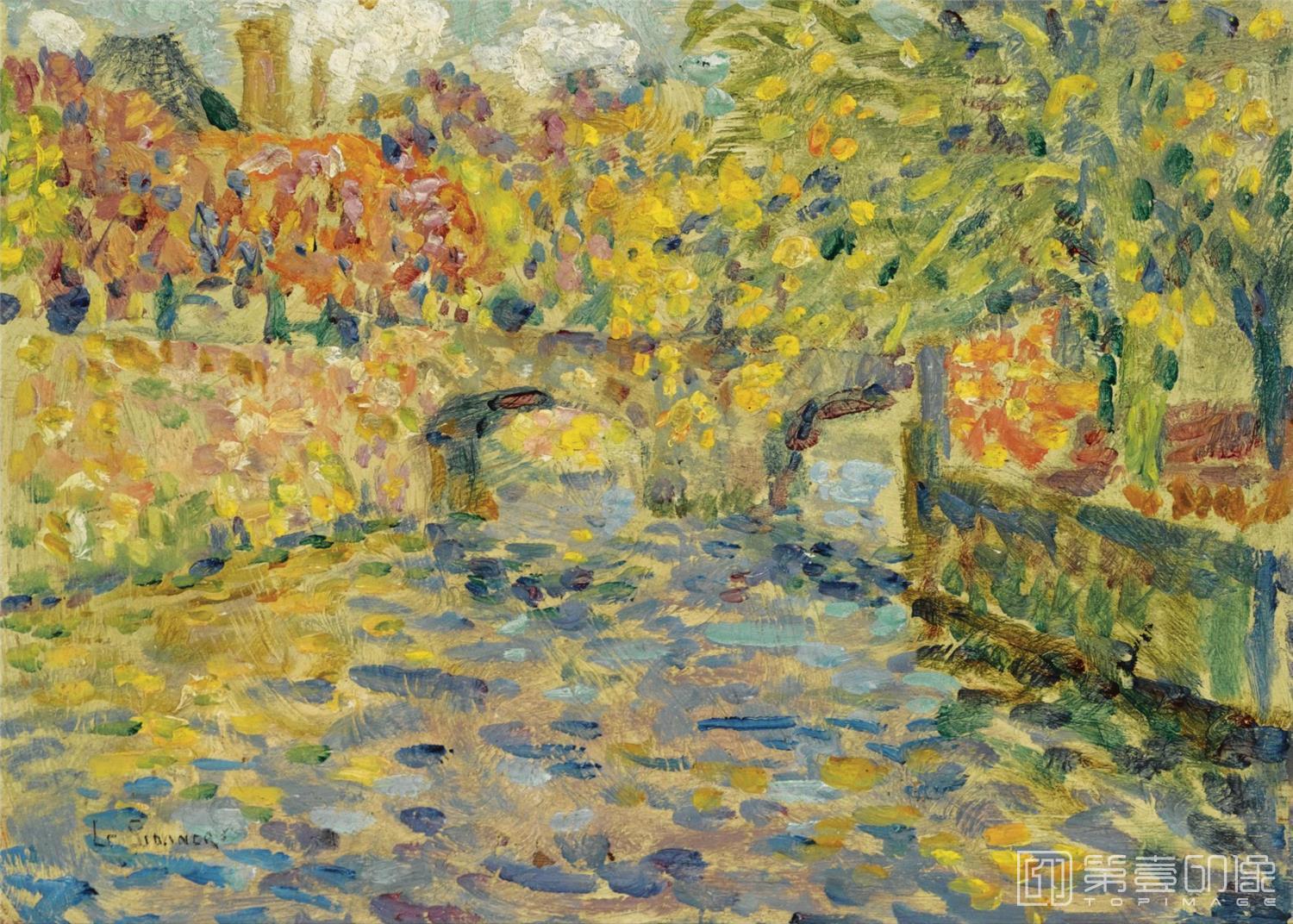 油画-LEPONT,QUIMPER